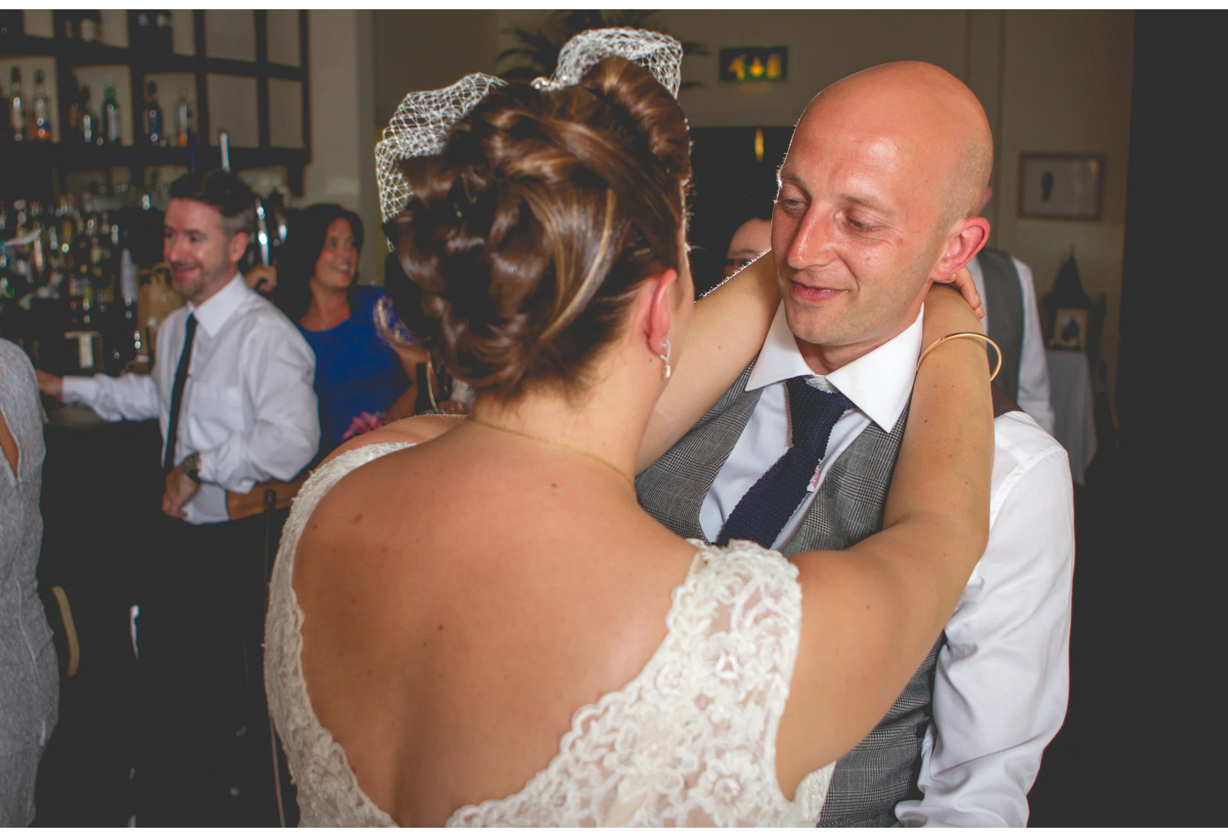 first dance wedding day photograph
