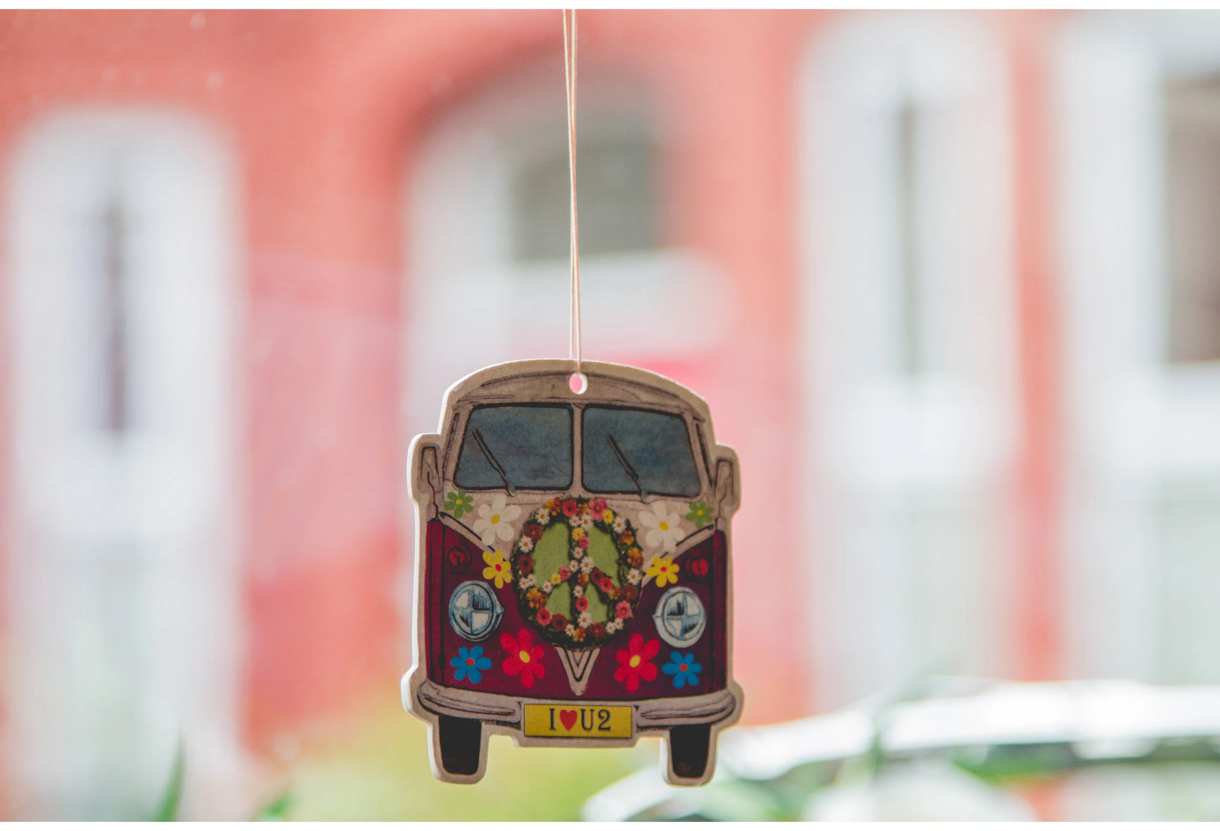 I love U2 wedding Volkswagen VW bus