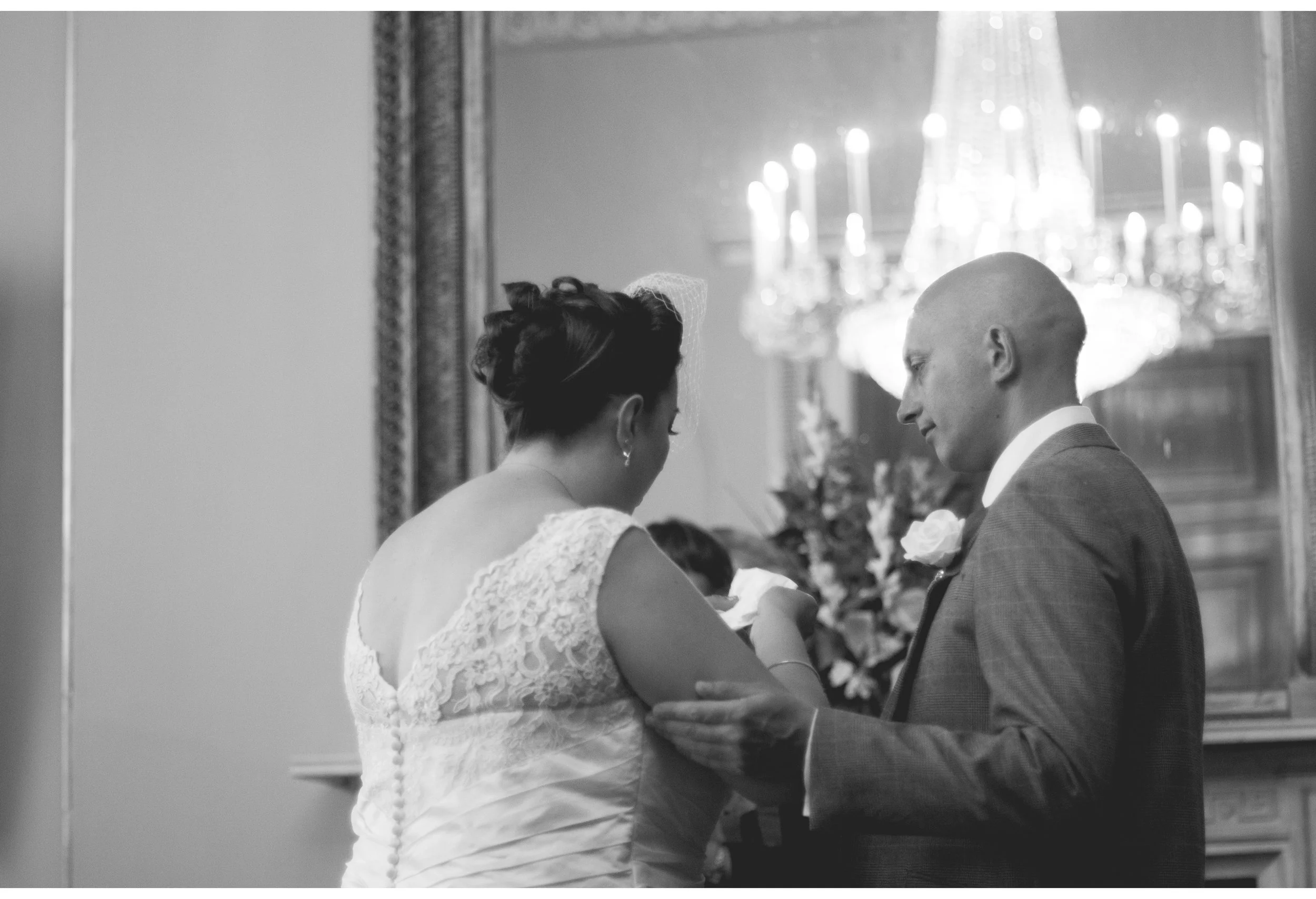 Wedding day tears or joy