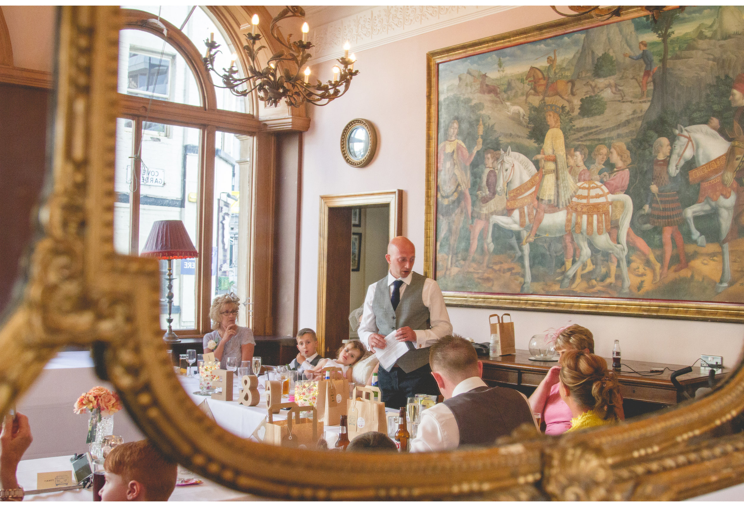 Irish wedding in Liverpool speeches