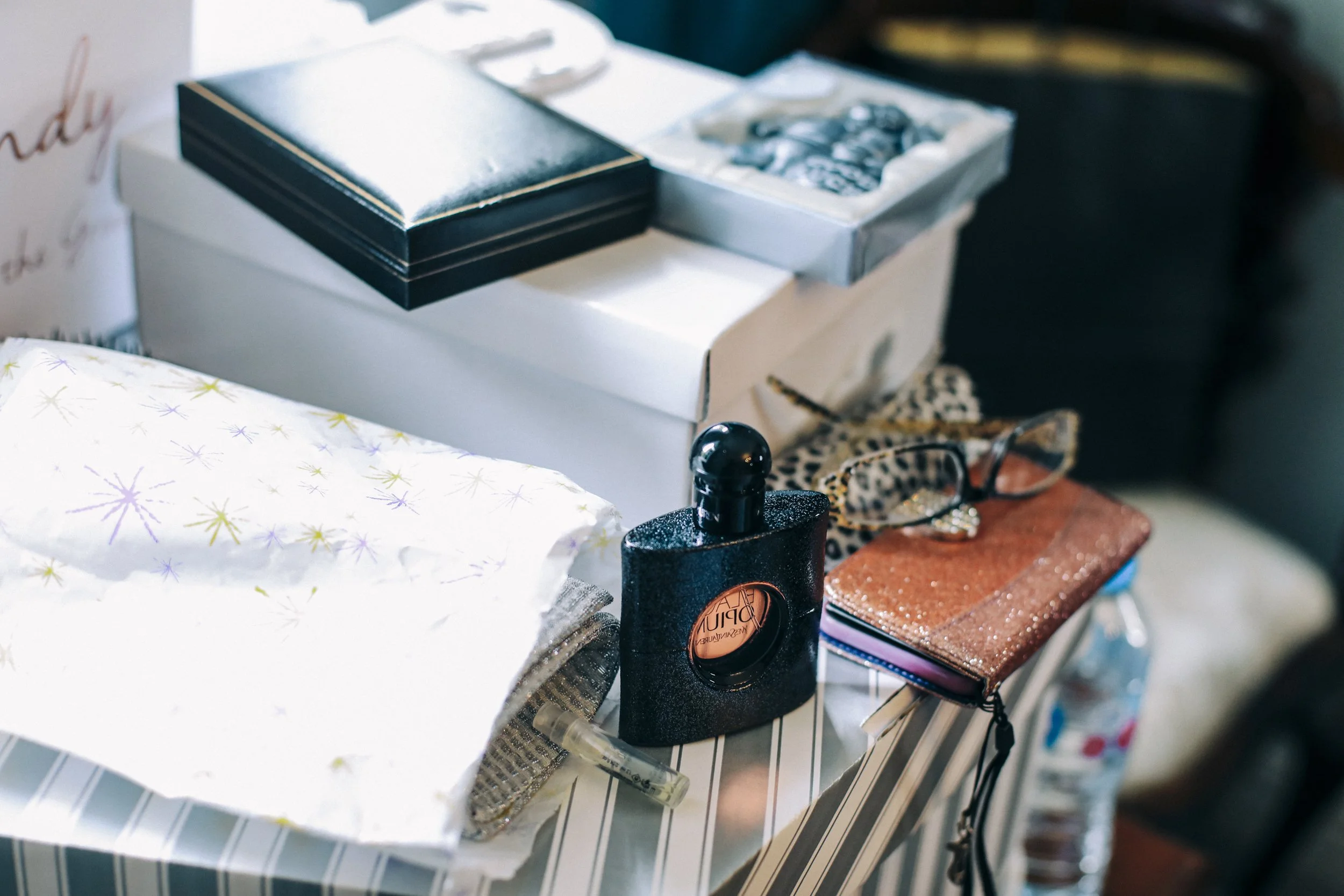 Gifts of Love: A Display of Presents at a Brook Hall Wedding, Symbolizing the Warmth and Well-Wishes of Friends and Family for the Newlyweds.