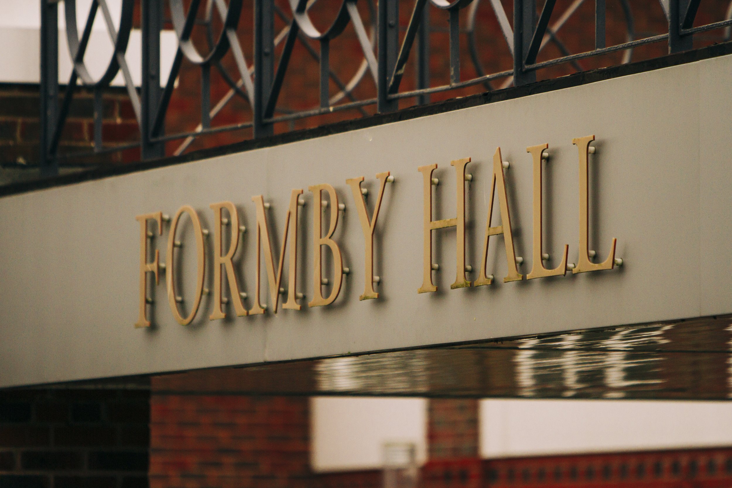 entrance to Formby Hall Sefton Wedding Photography