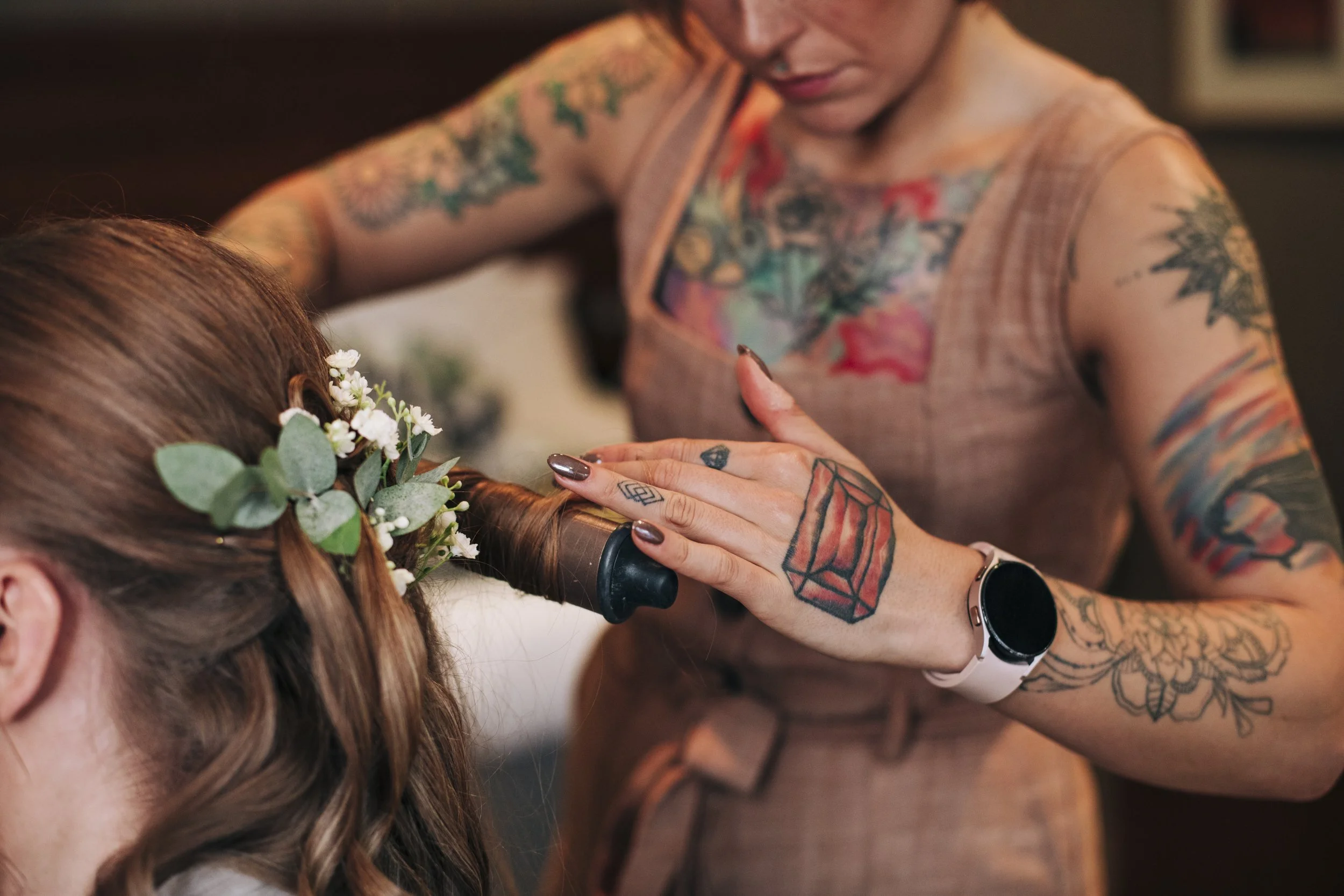 The Park Hotel Liverpool Wedding Photography: Captivating Close-Up of Bridal Elegance