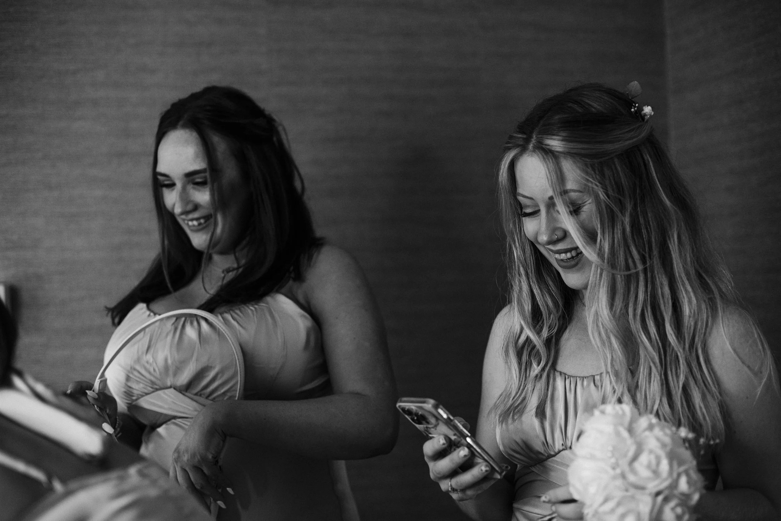 The Park Hotel Liverpool Wedding Photography: Timeless Laughter Among Bridesmaids