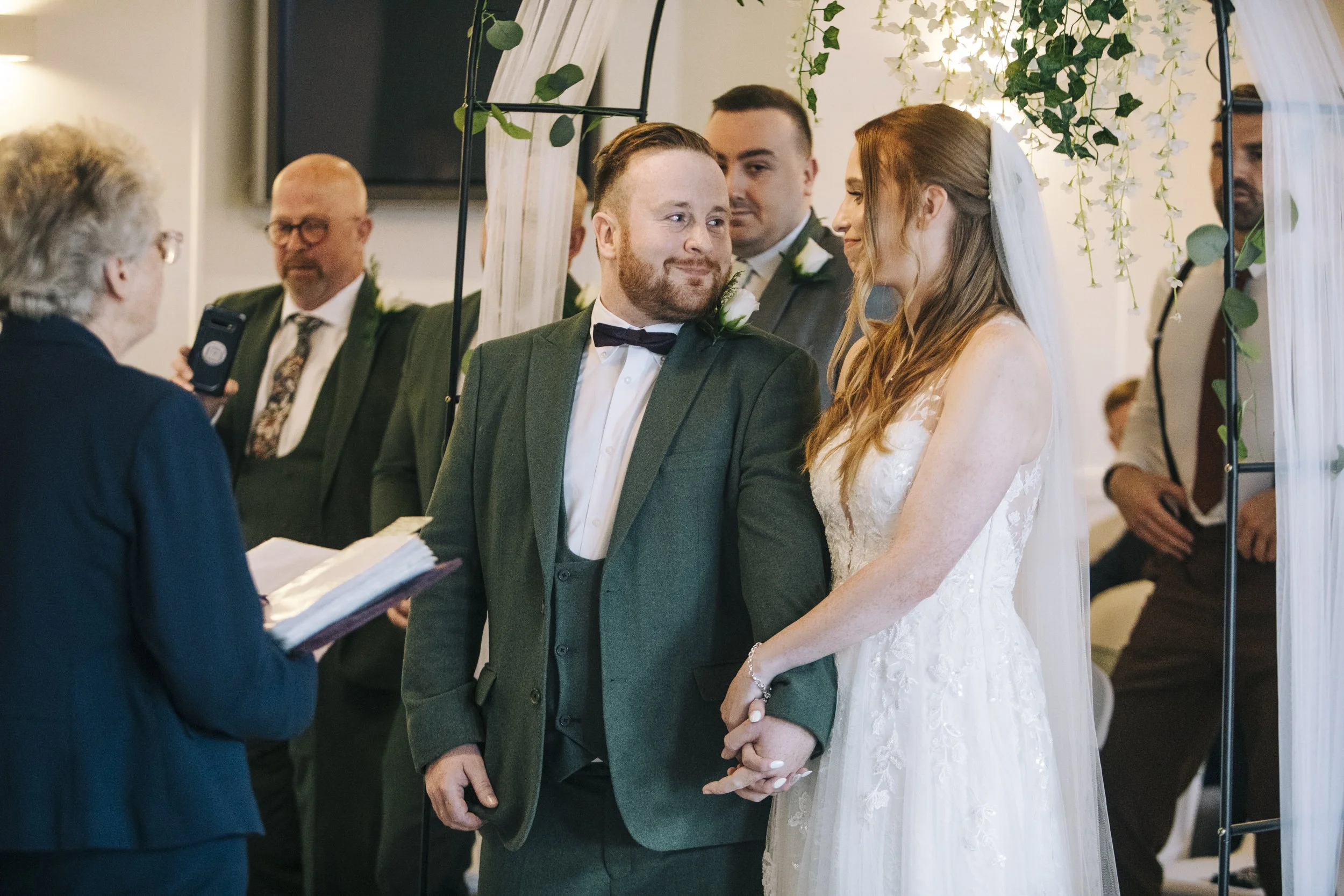 The Park Hotel Liverpool Wedding Photography: Gentle Gazes of Love