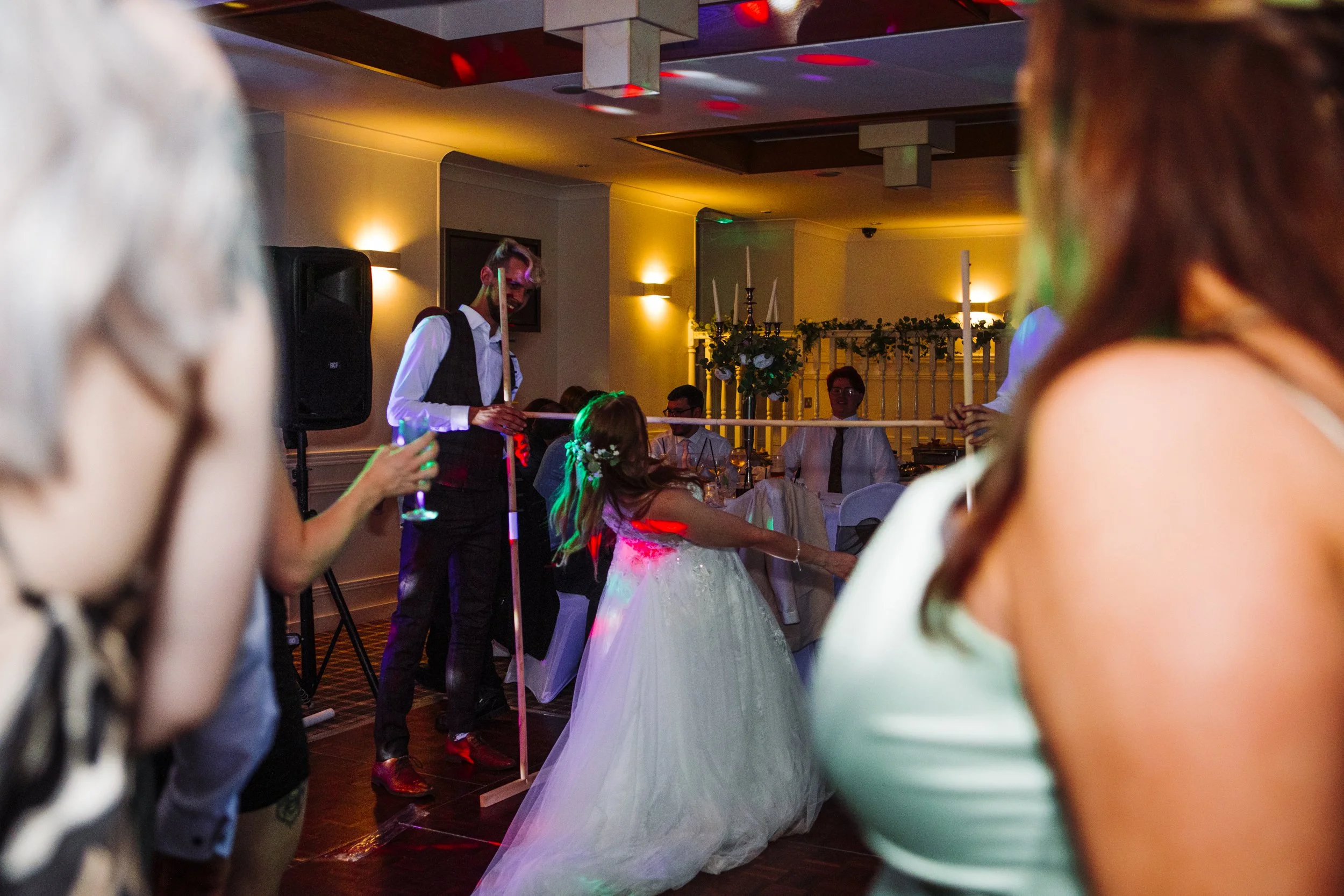 The Park Hotel Liverpool Wedding Photography: Bride's Limbo Delight