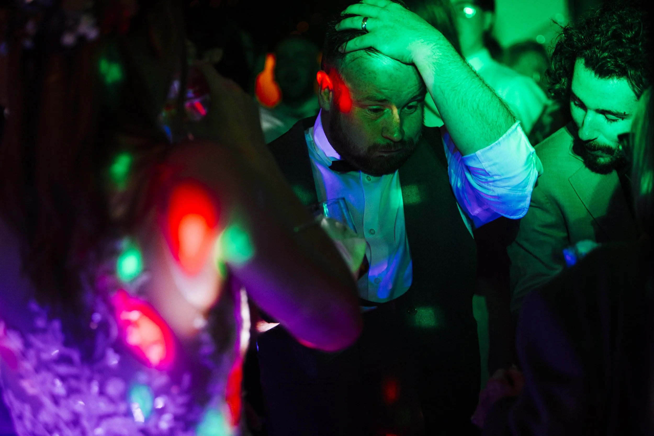  The Park Hotel Liverpool Wedding Photography: Groom's Moment of Needed Rest