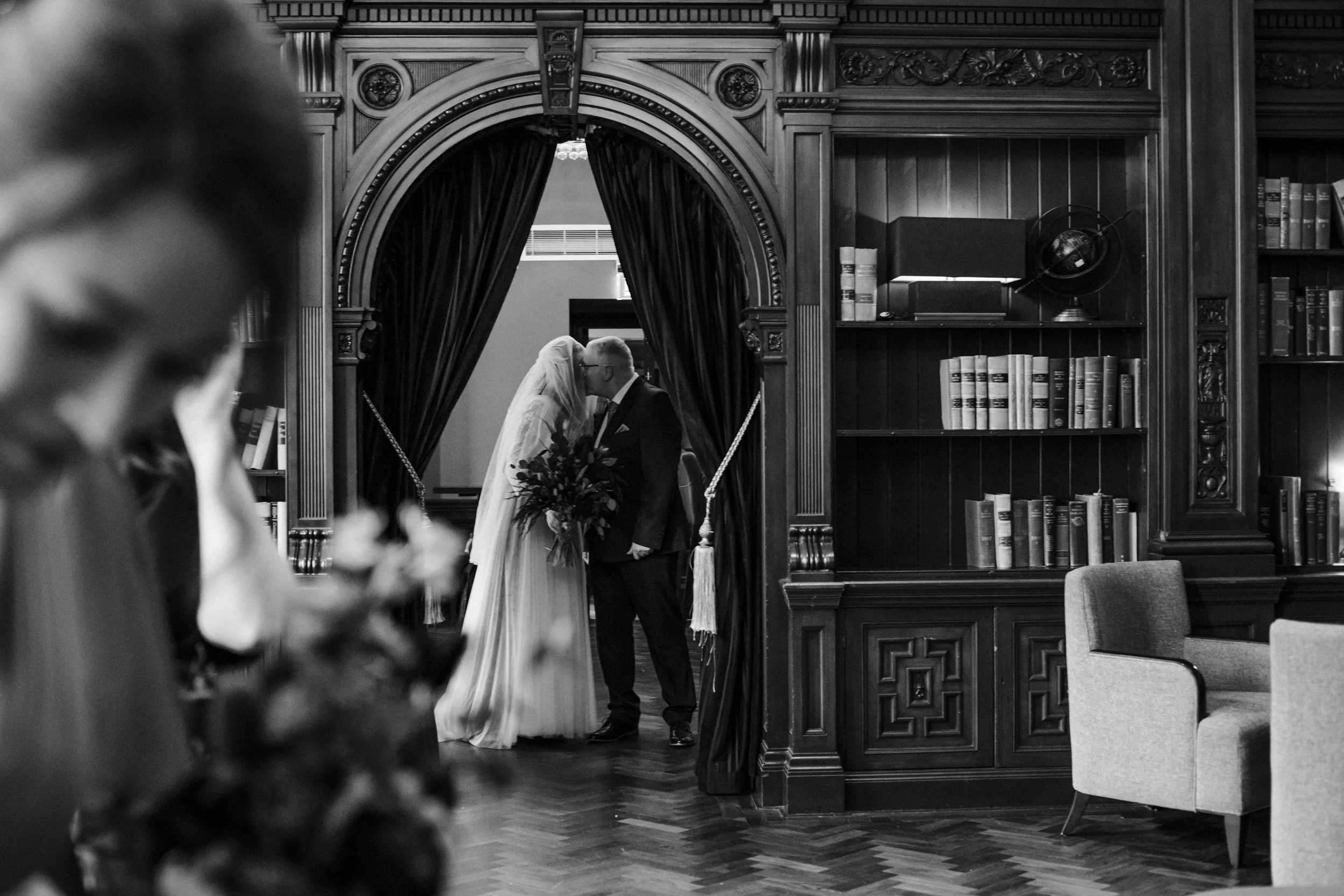 Father's Love: Candid Moment Friday the 13th Liverpool Wedding