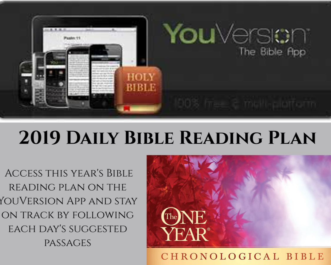 spend time in God’s word every day by joining us on the One year chronological bible reading plan