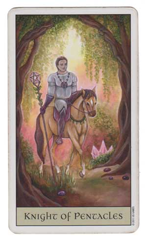 Crystal Visions Tarot Copyright Jennifer Galasso Image used with permission.