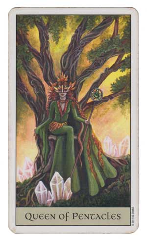 Crystal Visions Tarot Copyright Jennifer Galasso Image used with permission.