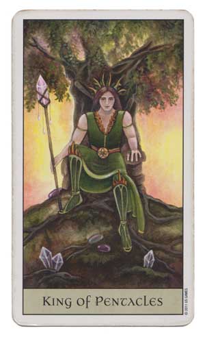Crystal Visions Tarot Copyright Jennifer Galasso Image used with permission.