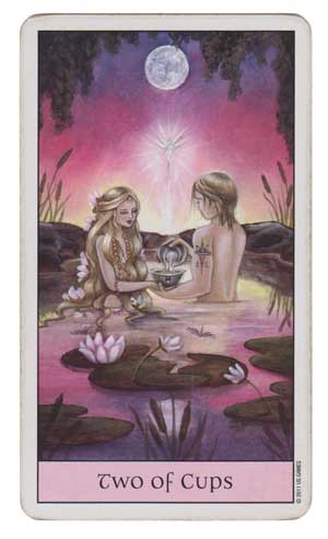 Crystal Visions Tarot Copyright Jennifer Galasso Image used with permission.