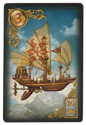 Ship, from Gilded Reverie Lenormand, by Ciro Marchetti .