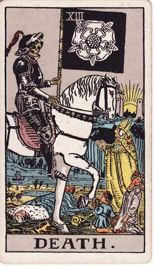 Major Arcana 13 Waite Smith Tarot