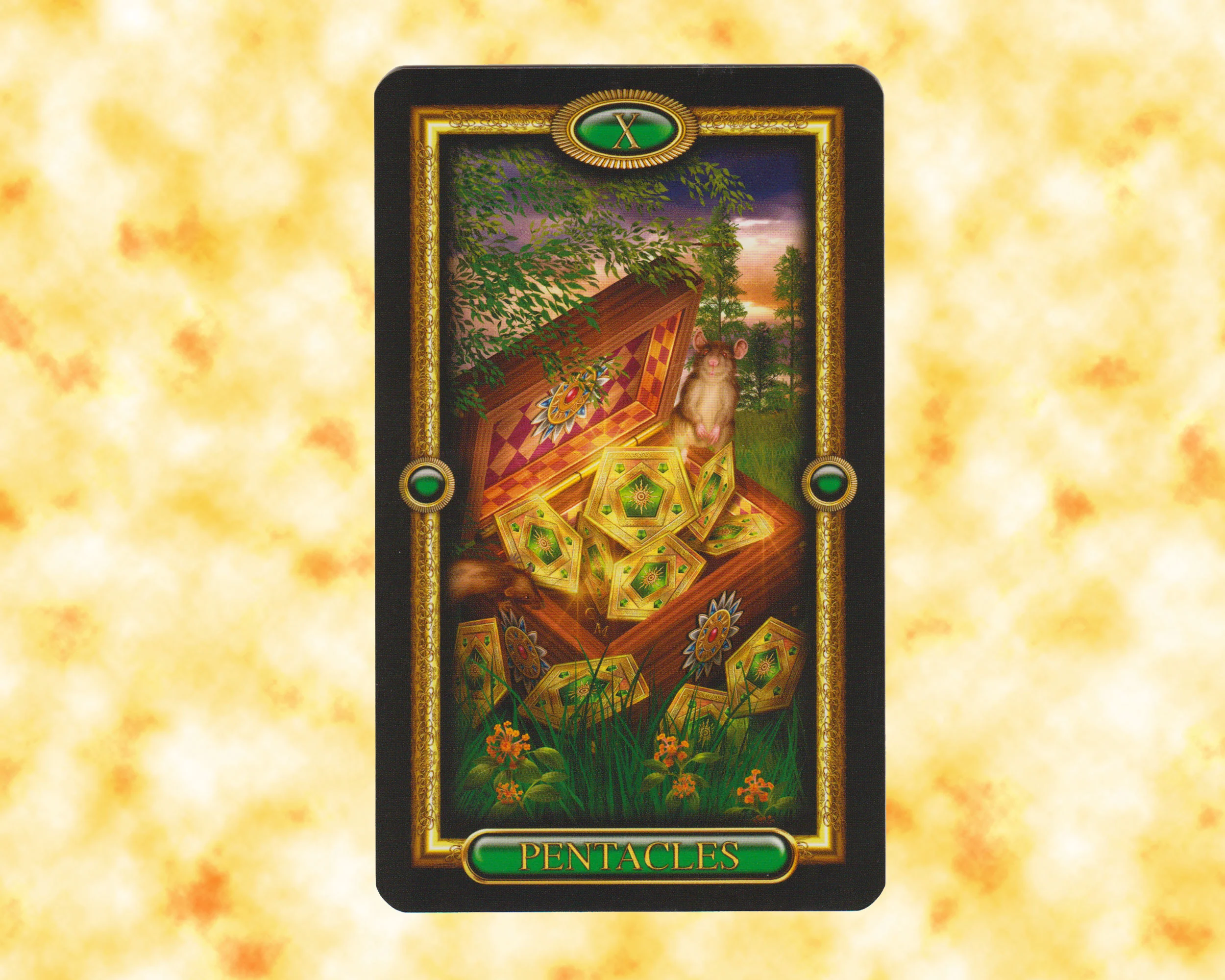 Tarot card image from The Gilded Tarot Royale by Ciro Marchetti. Used with permission.