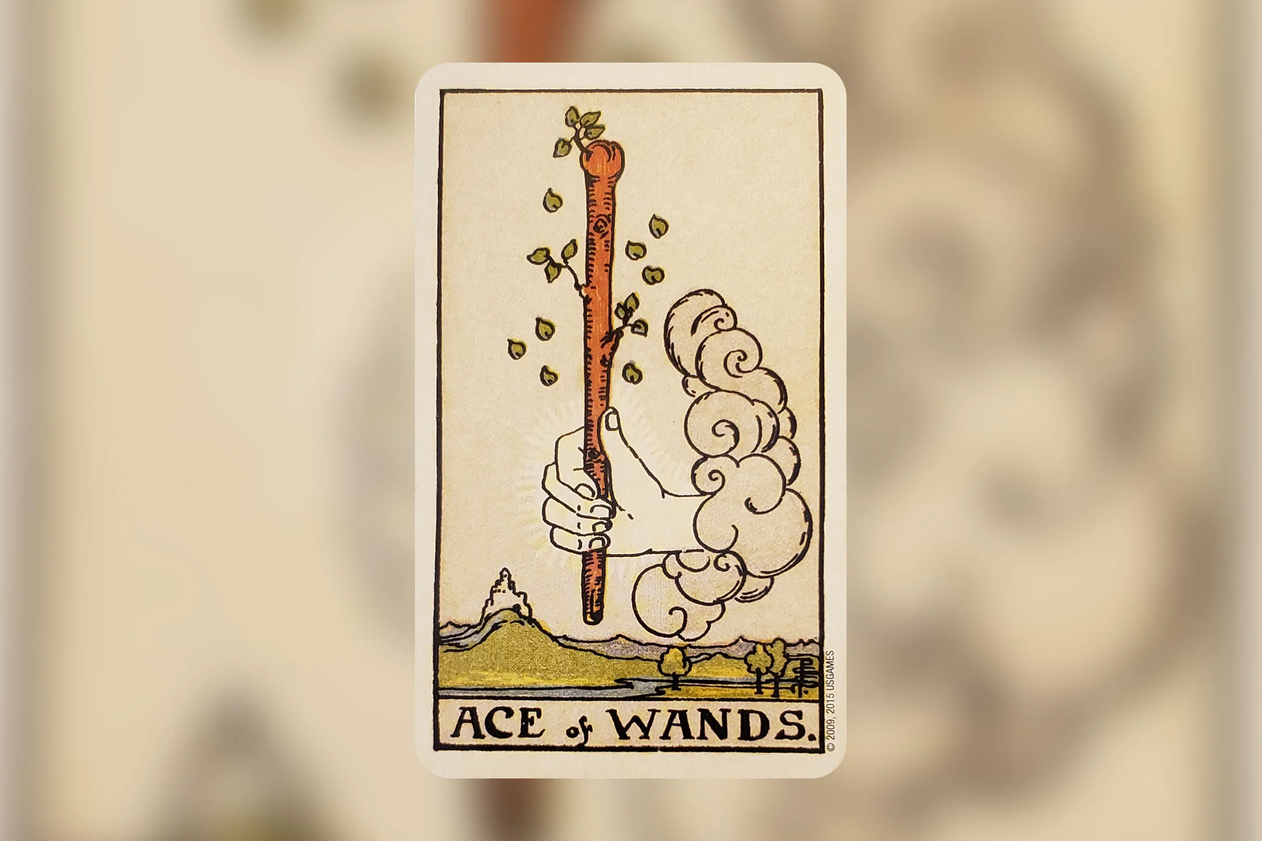 Image from the Smith-Waite Tarot Deck Centennial Edition, published by U.S. Games Systems, Inc. Copyright 2015, Used by permission.