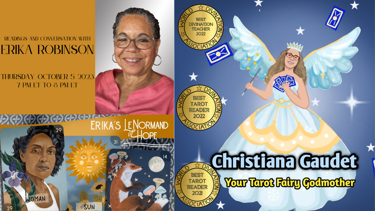 Readings and Conversation with Erika Robinson on YouTube Live