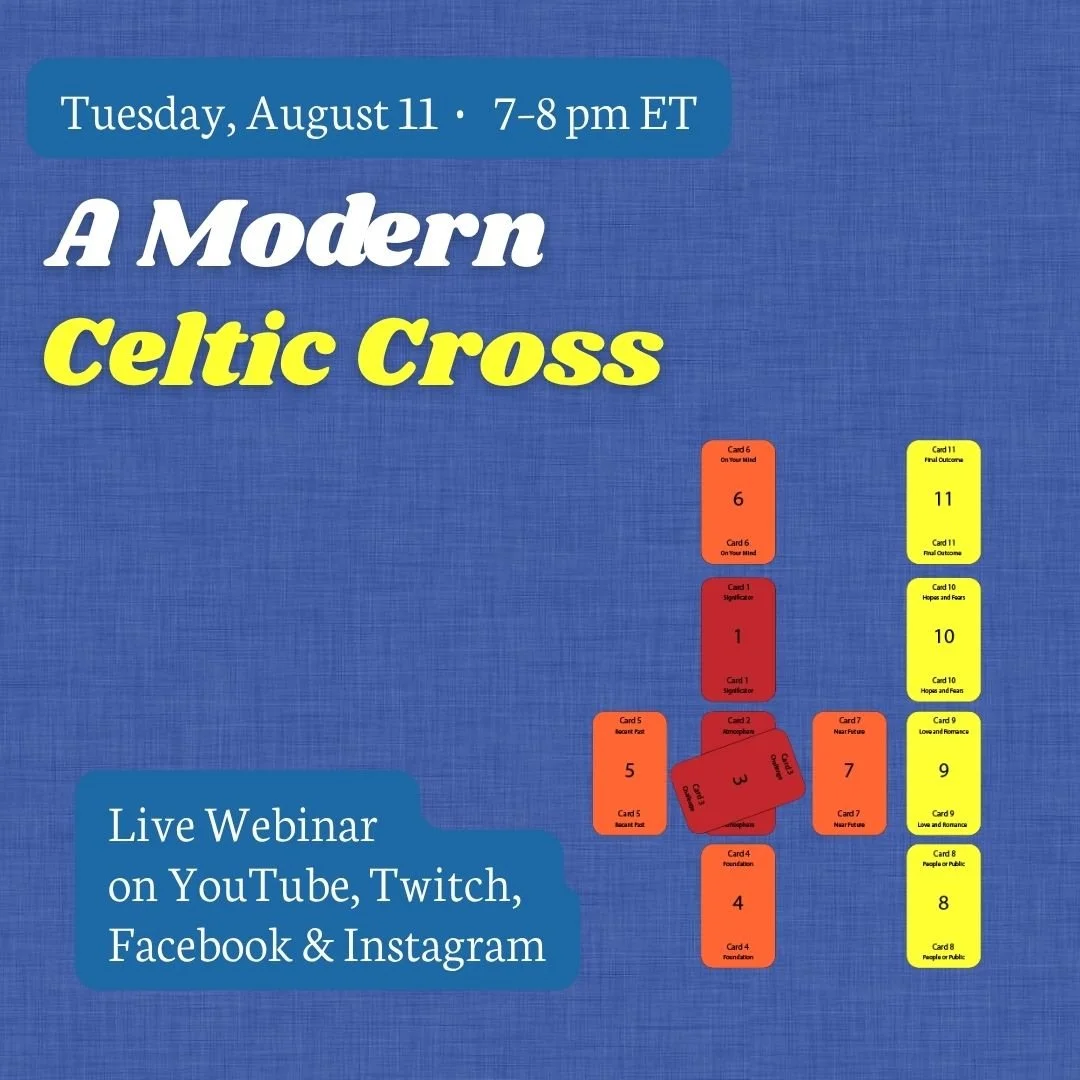 A Modern Celtic Cross Live Tarot Webinar