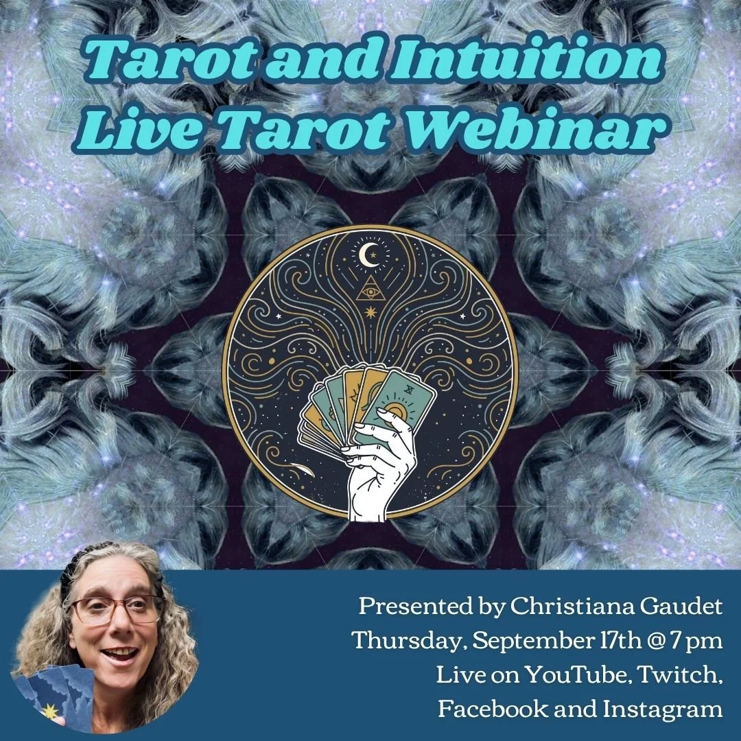 Tarot and Intuition Live Tarot Webinar