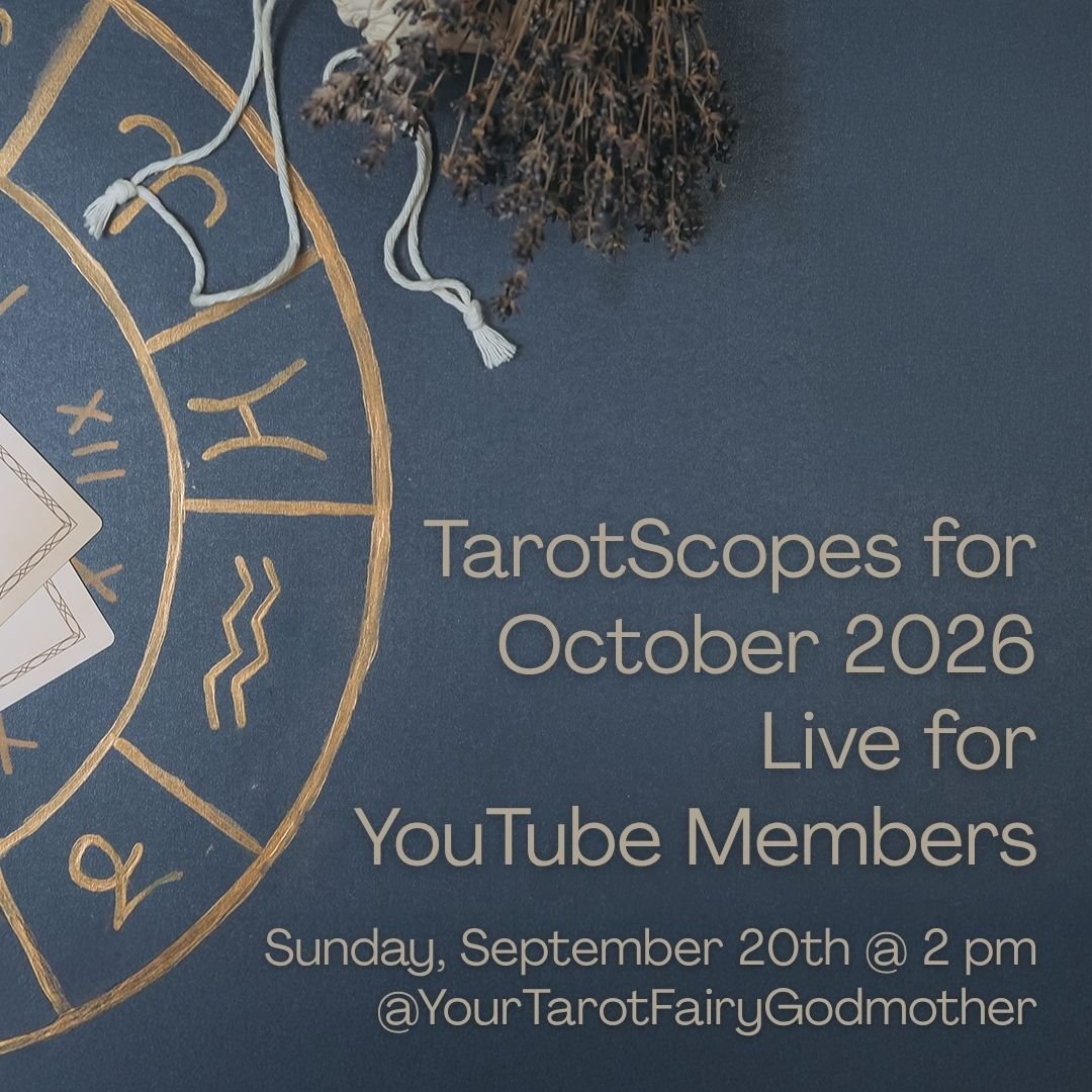 TarotScopes for October 2026 Live for YouTube Members