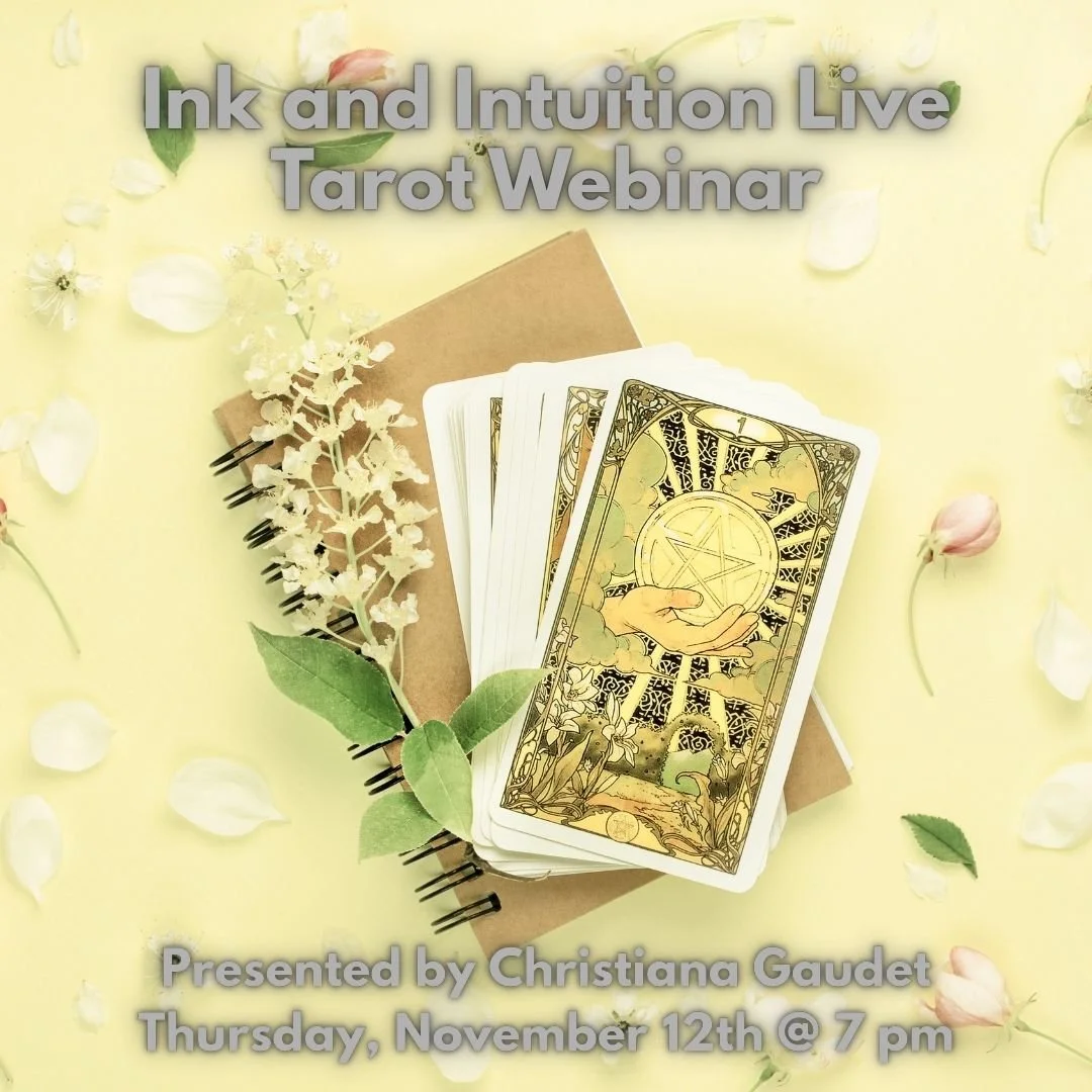 Ink and Intuition Live Tarot Webinar