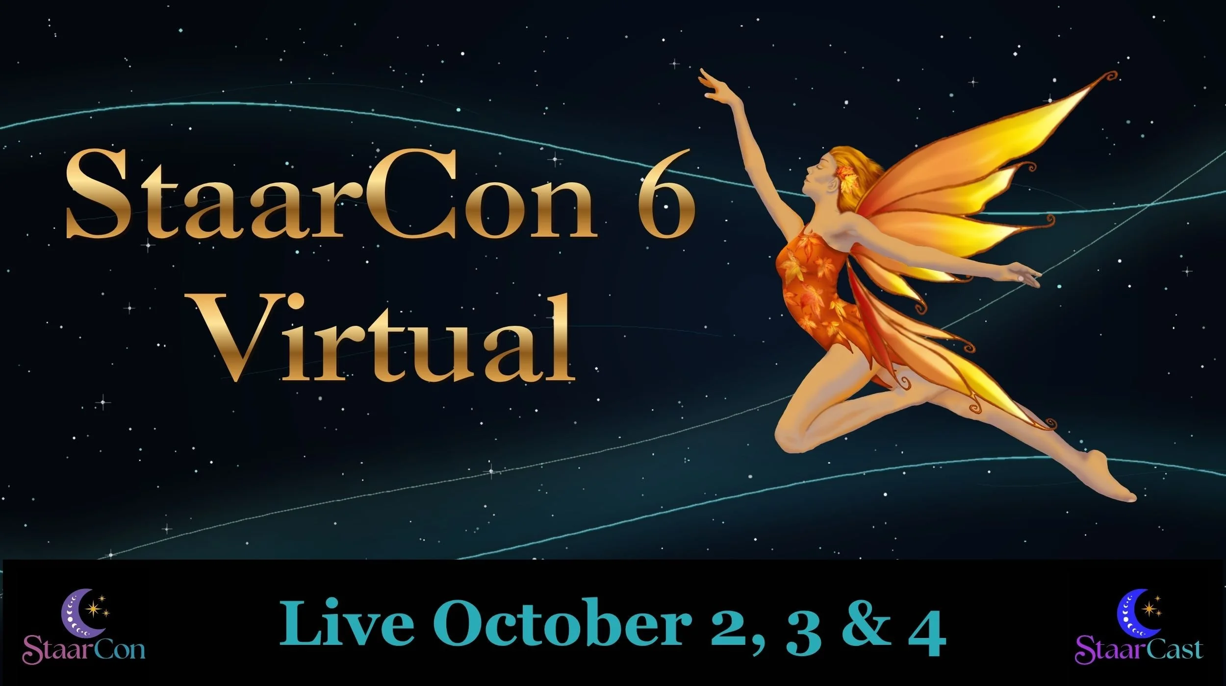 StaarCon 6 Virtual Live October 2, 3 & 4