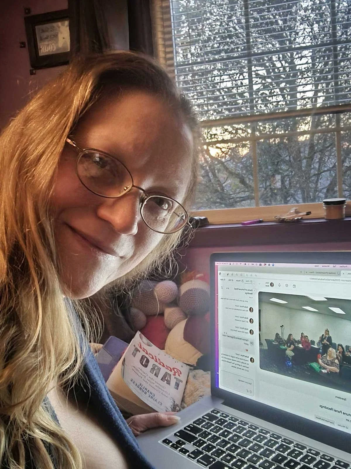 Kate Mura attending StaarCon 5 virtually.