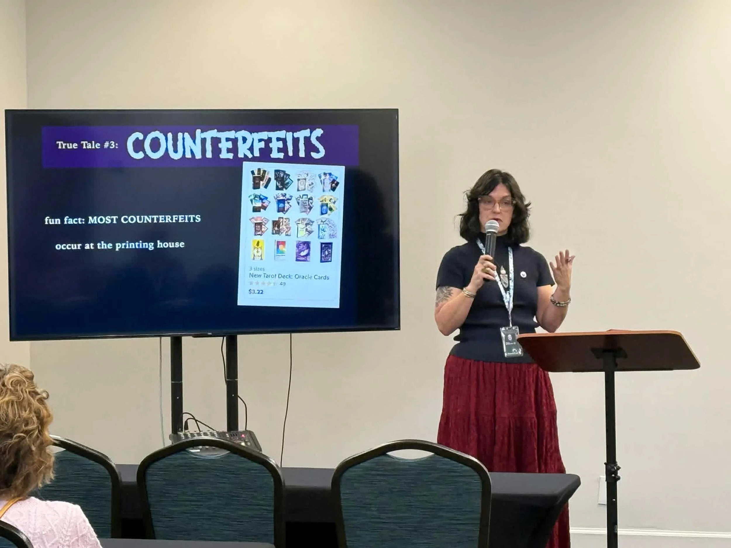 Stacey Williams-Ng at StaarCon 5.