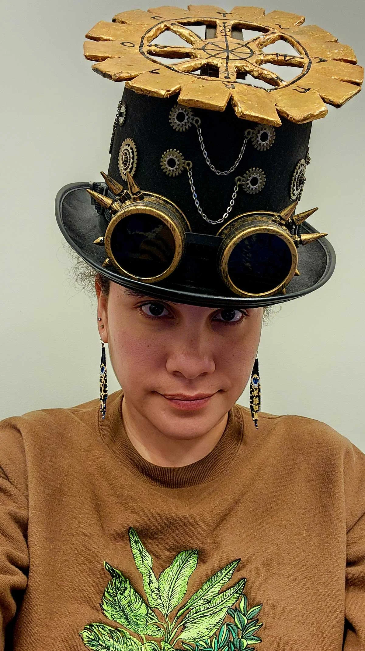 Tania as the Wheel of Fortune at StaarCon 5.