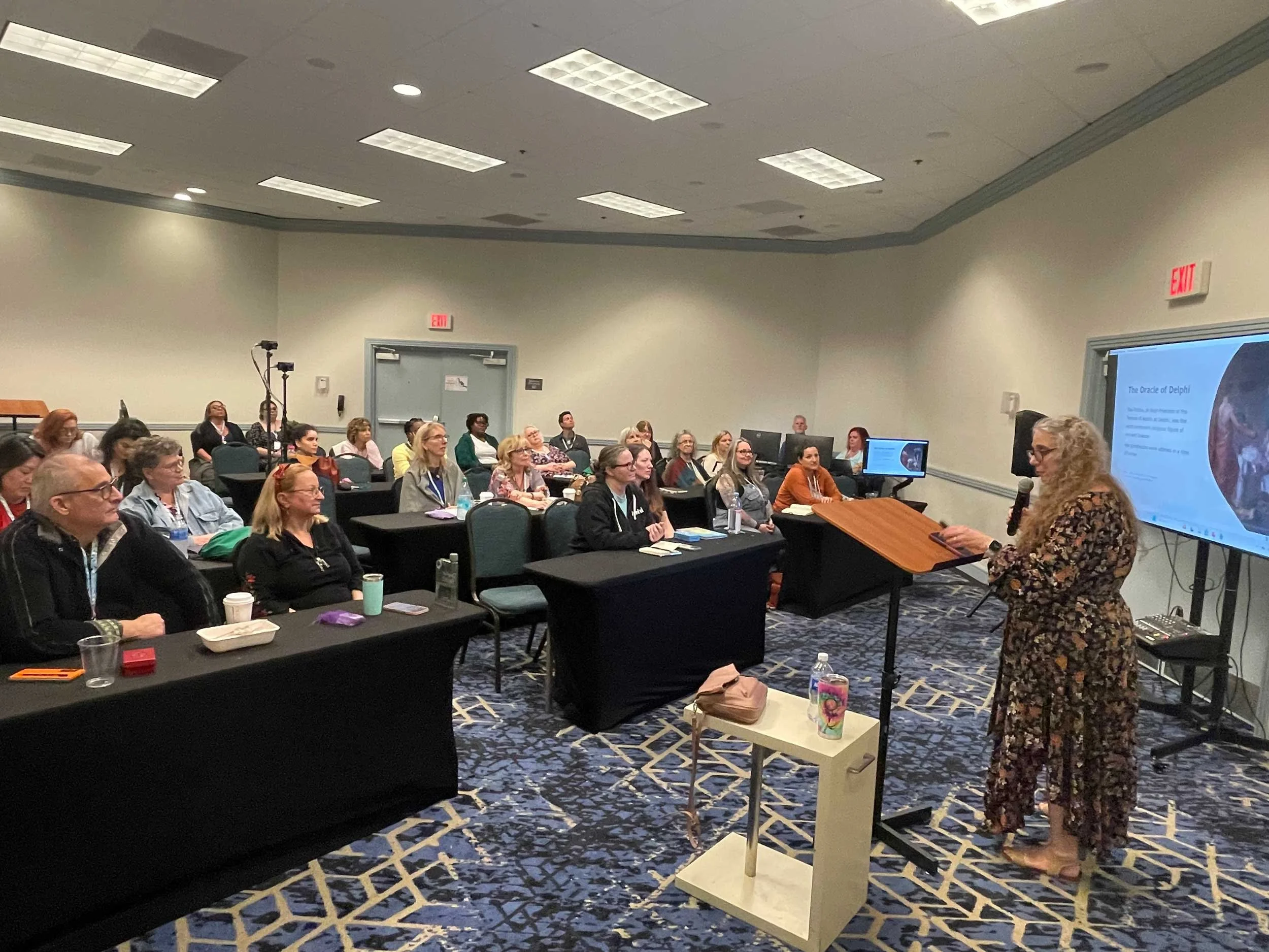 Christiana presenting at StaarCon 5.