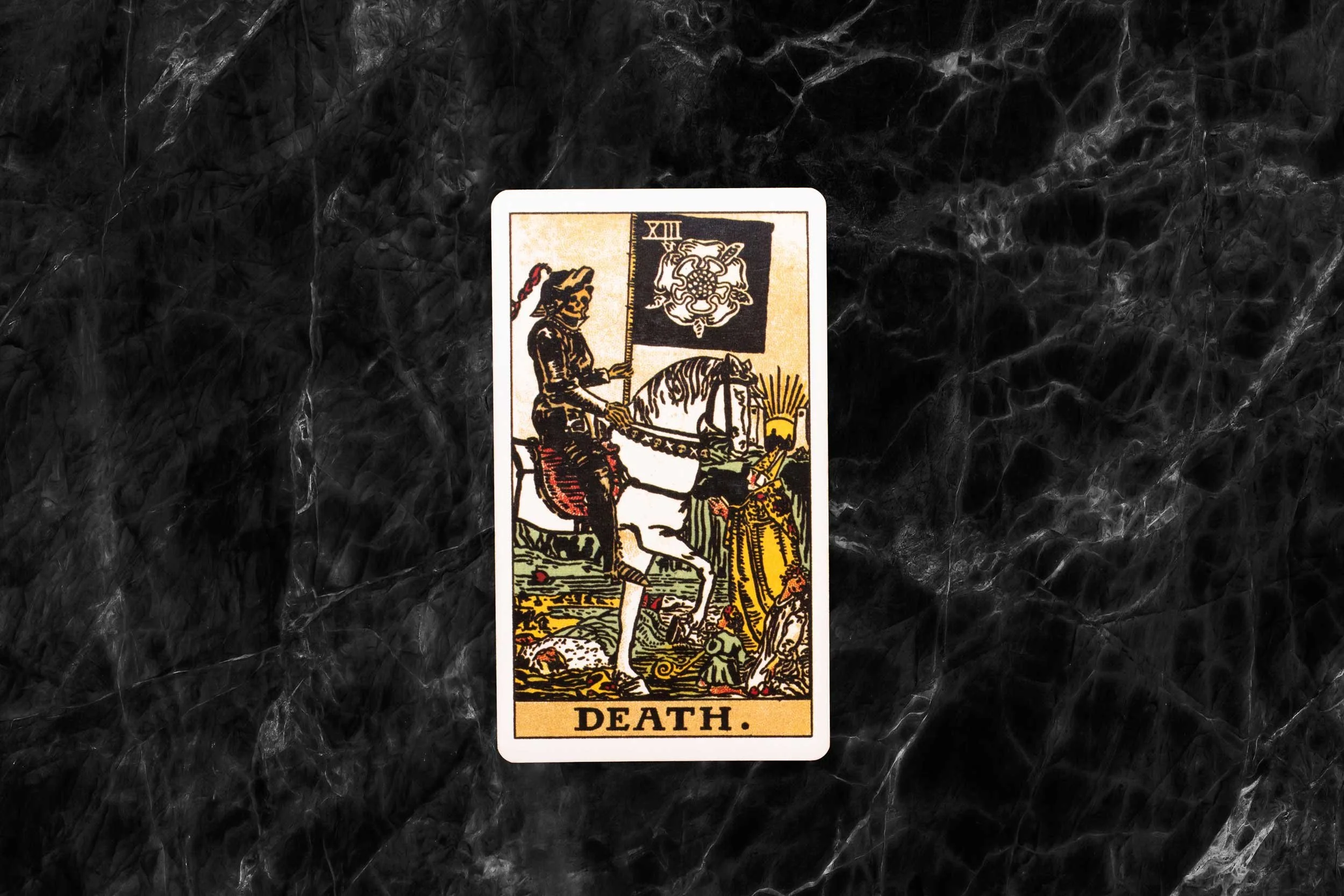 The Death Tarot Card.