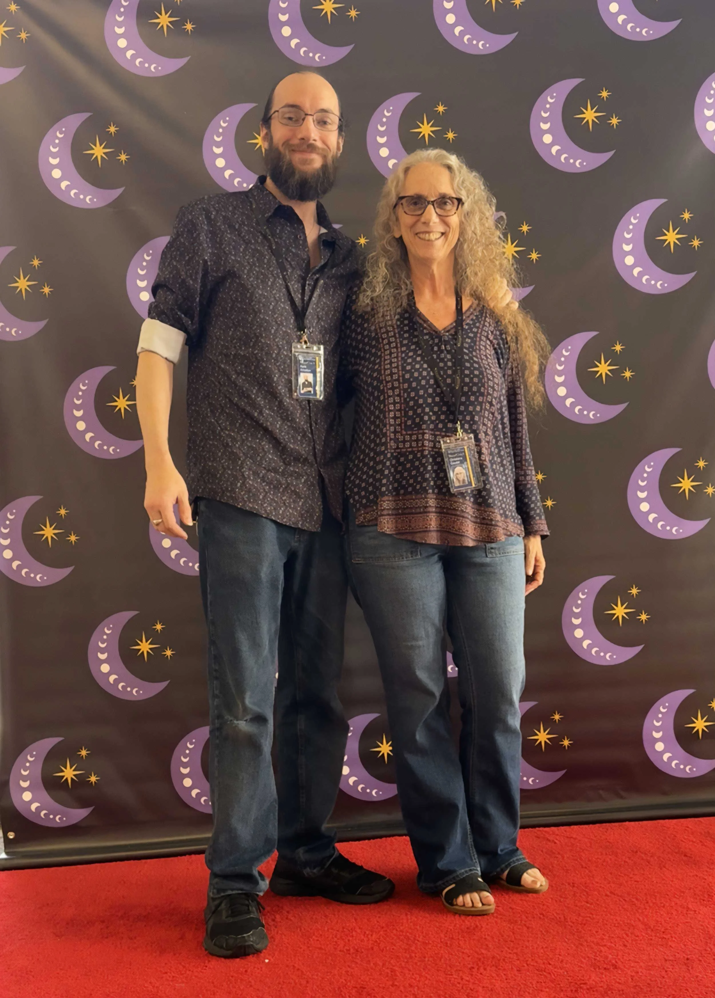 Christiana and Aerik Arkadian at StaarCon 6.