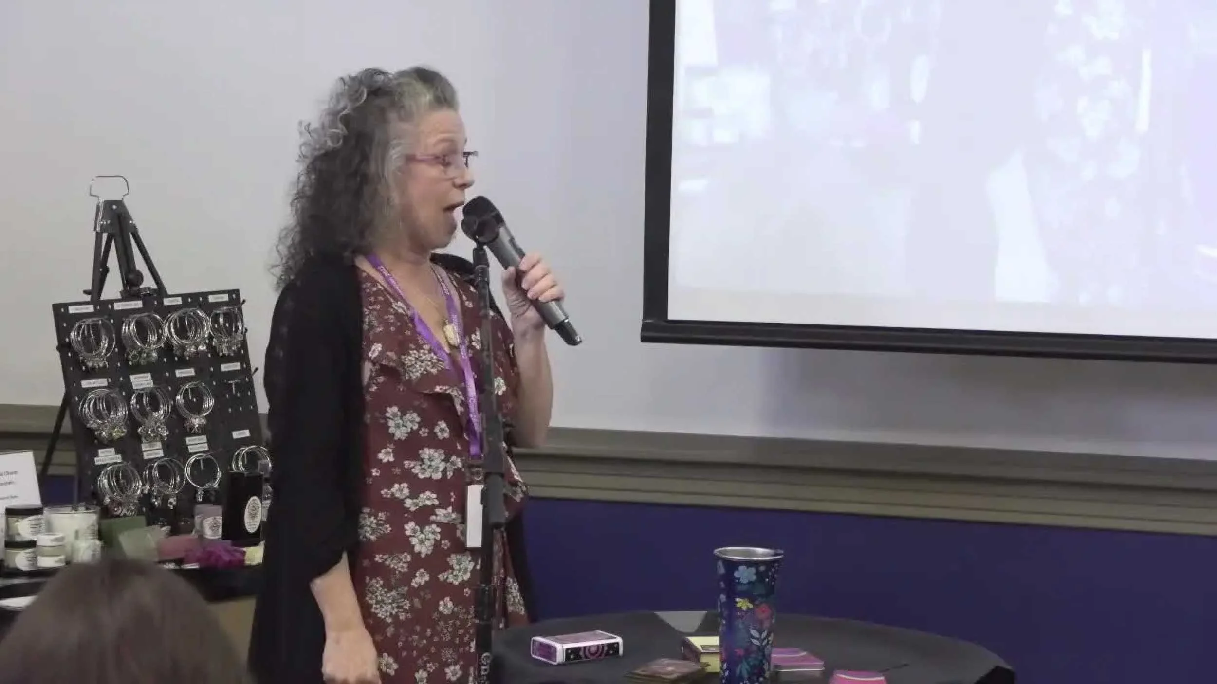 StaarCon presenter Michelle Barrie presenting at StaarCon 2022.