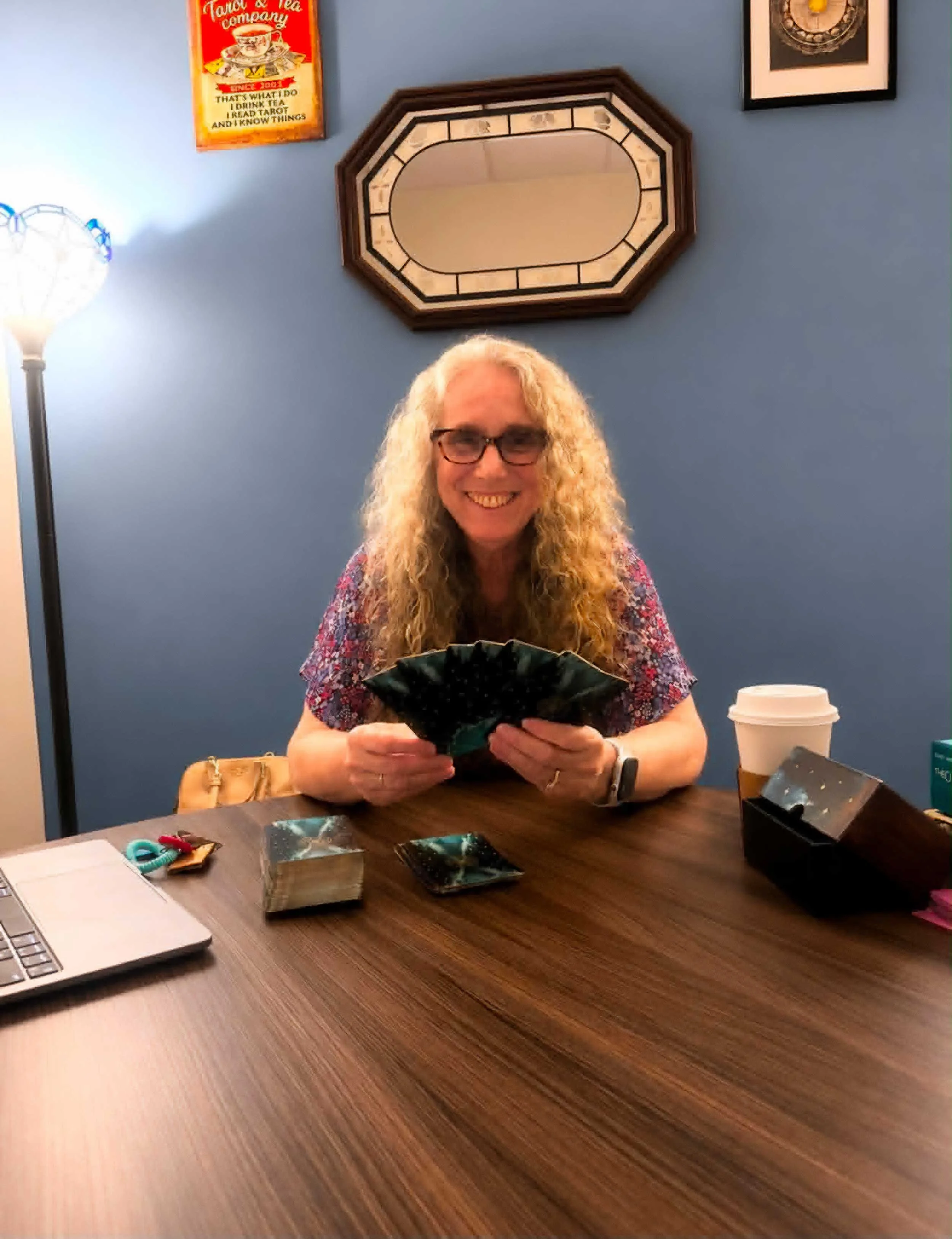Christiana in her office in Stuart.