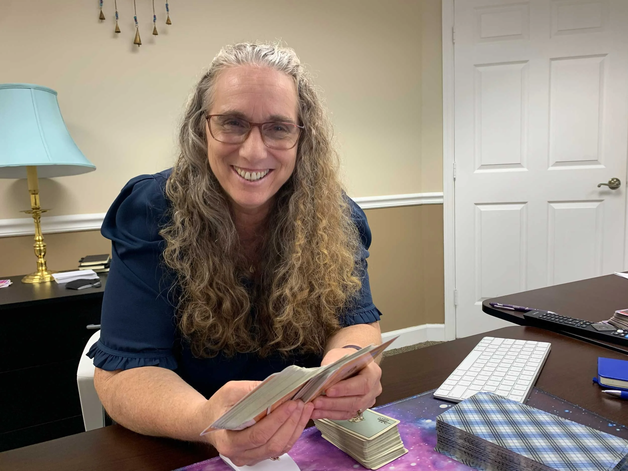 Christiana is back at the office and ready to read for you