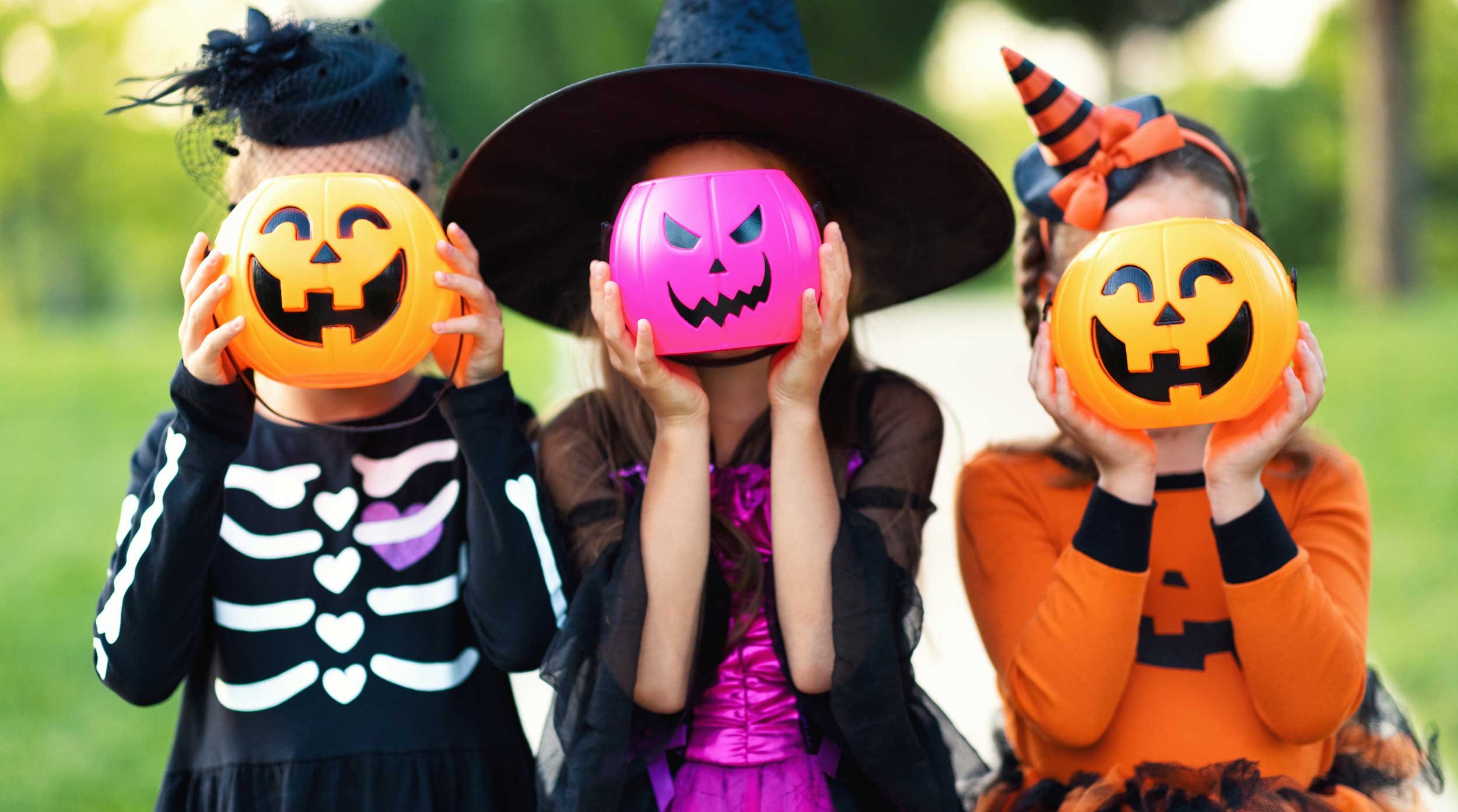 Children Trick or Treating.