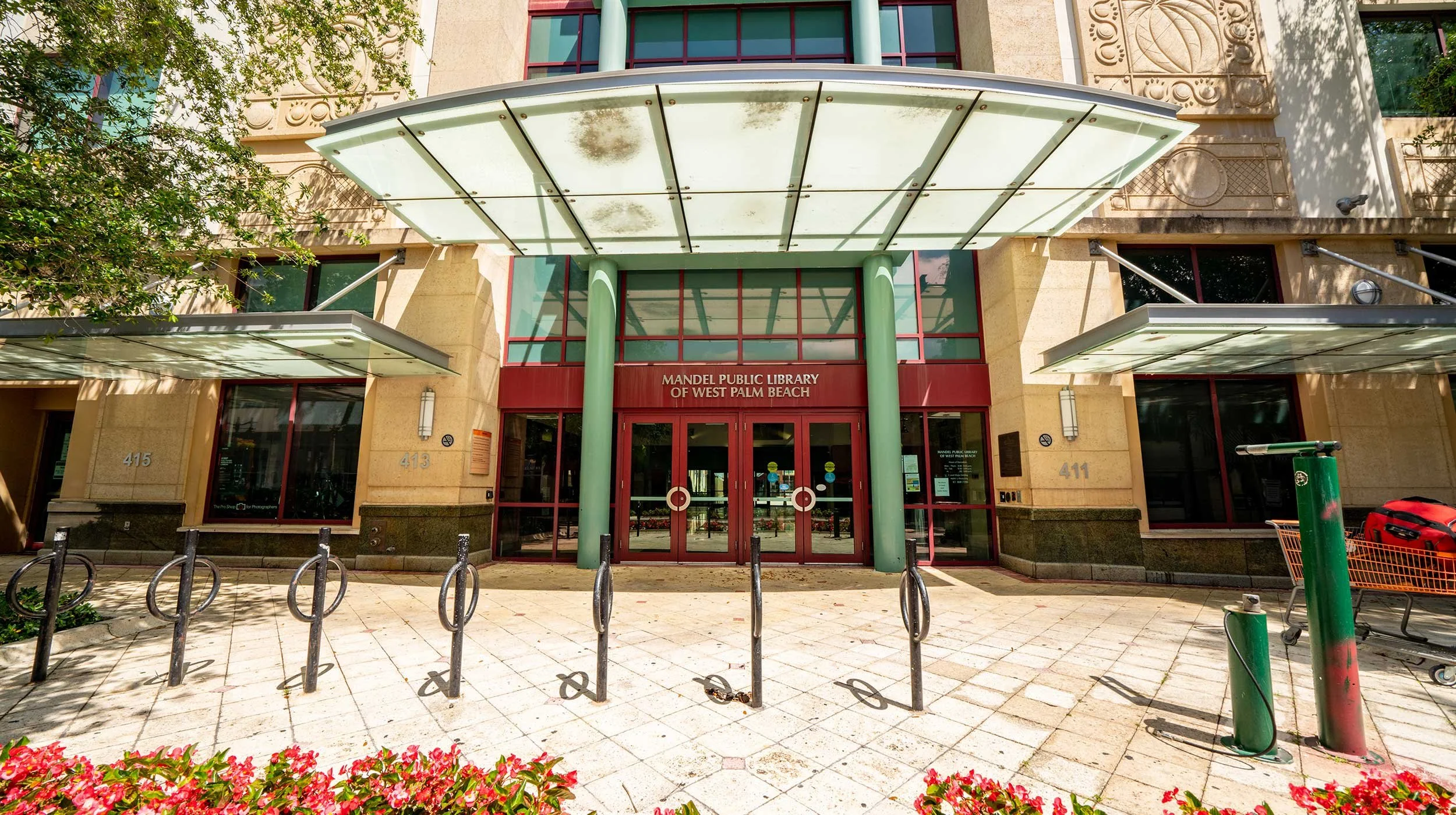 The Mandel Public Library of West Palm Beach, Florida.