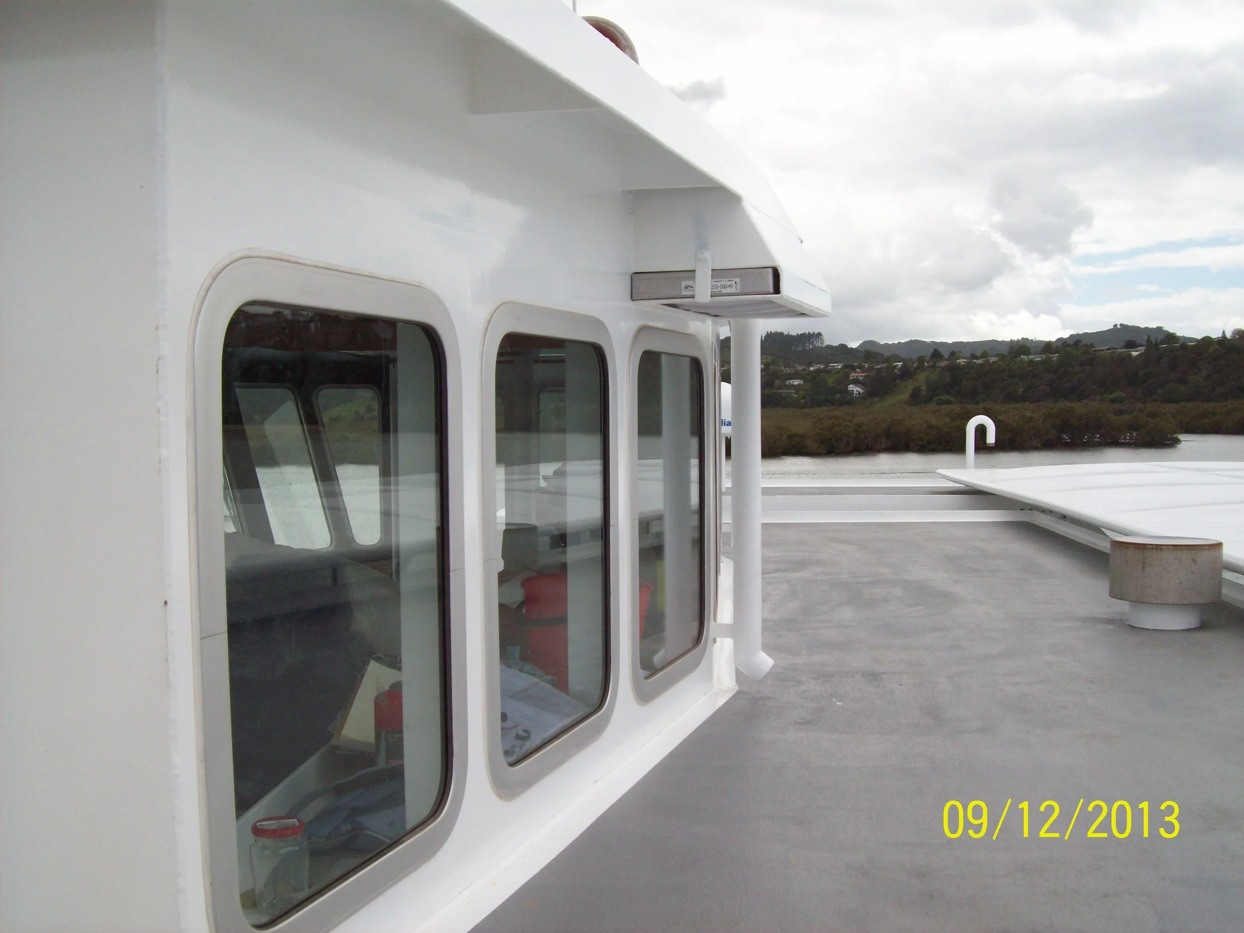 Large Fixed Frame — SeaMac Aluminium Custom Made Marine Boat Windows