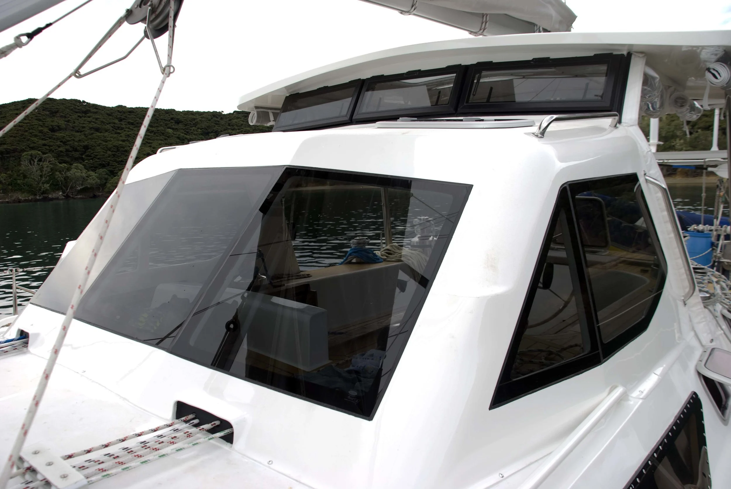 Frameless Windows Seamac Aluminium Custom Made Marine Boat