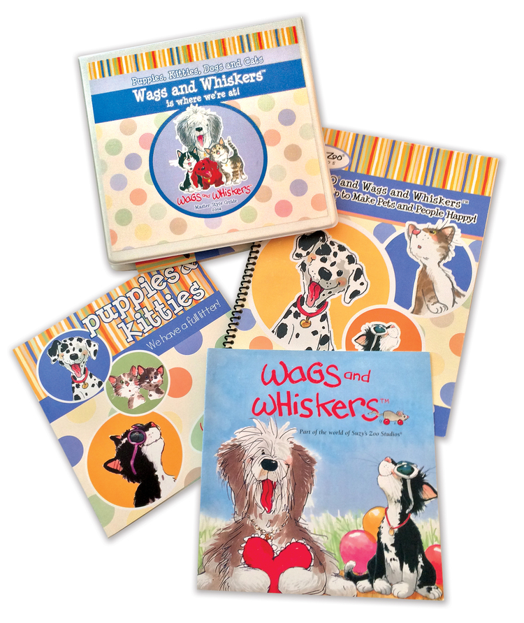 Suzy's Zoo Wags and Whiskers Marketing Material