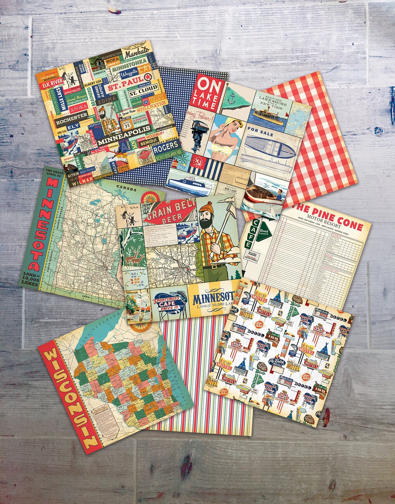NEW! From The Lake House Attic, The Up North Collection
