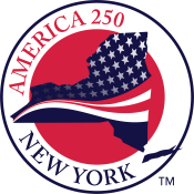 America 250 NY logo