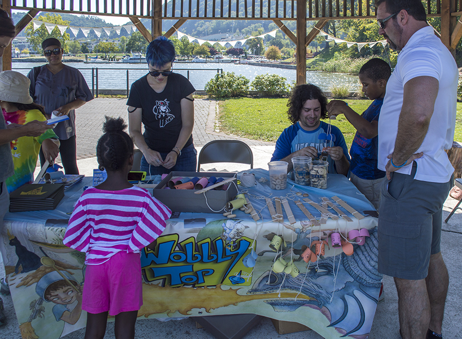 Puppet making workshop with Jesse Strauch and Brittany Flynn