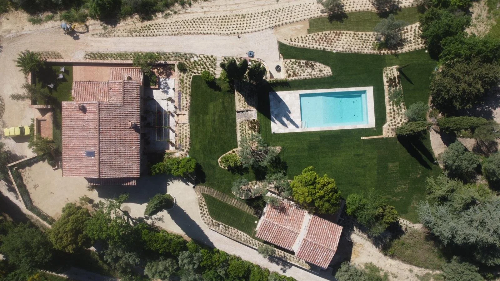 / pool in montalcino