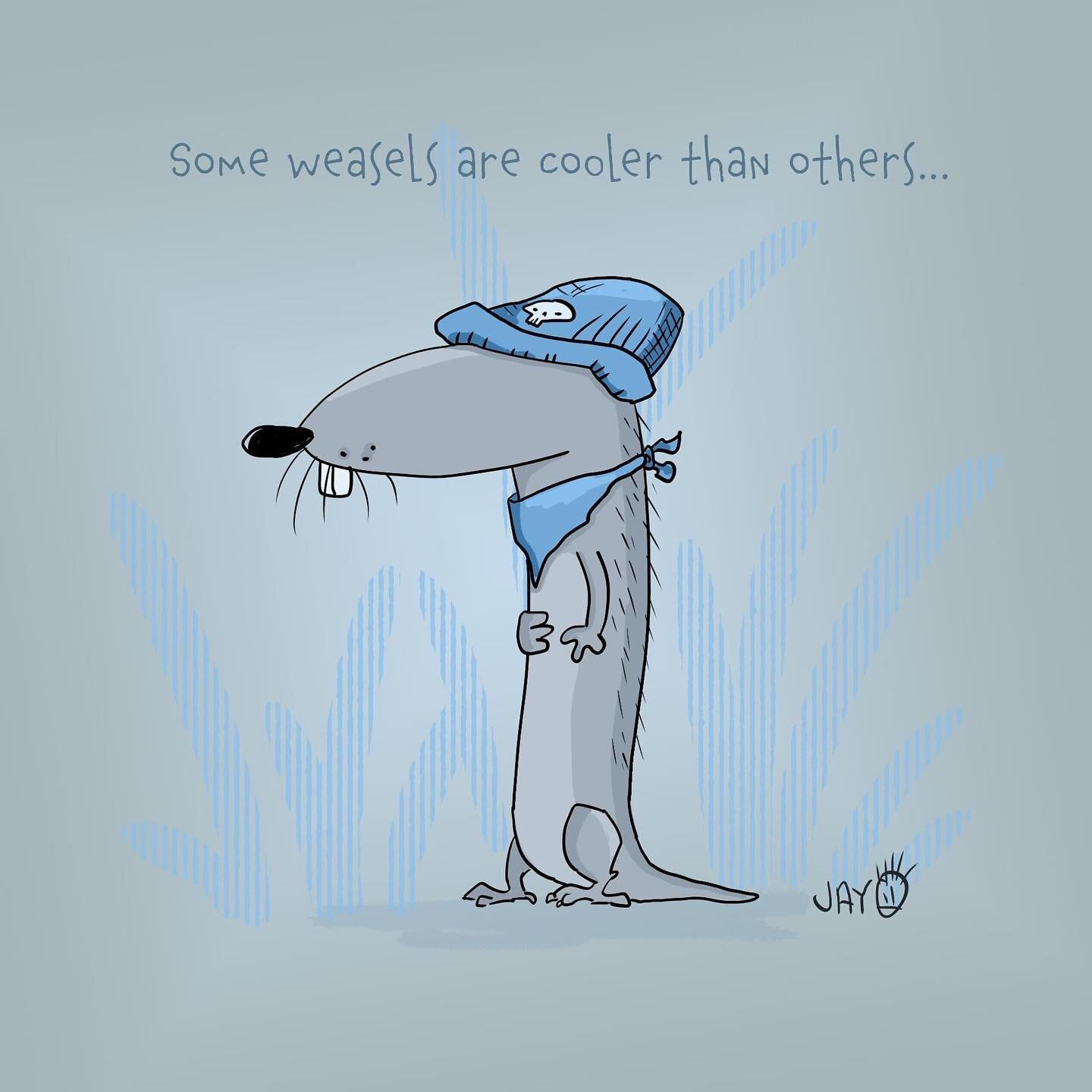 #weasels #thisguy #coolboi #jaydrawsthings #characterdesign #characterart #illustration #cartoonart #comicart