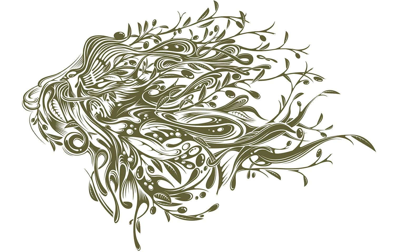 OLIVEIRA DA SERRA Graphic universe to support the rebranding of the Portuguese olive oil brand, Oliveira da Serra. Developed with Yup Design.