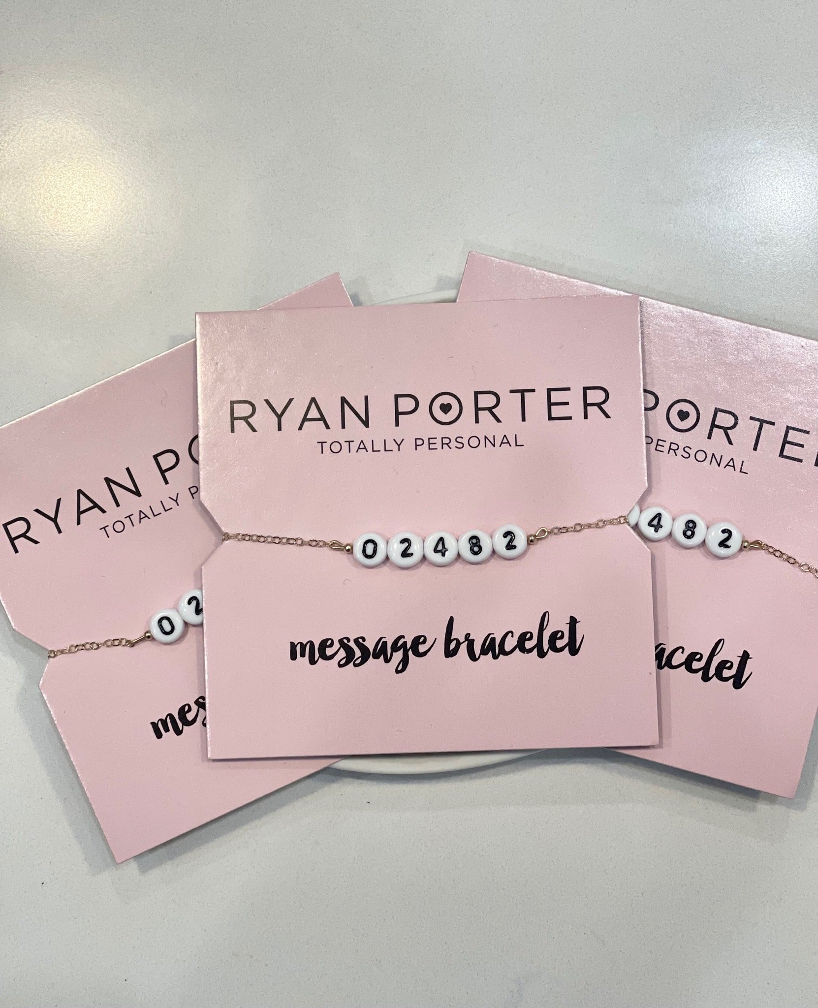 Candier Wellesley Zip Code Bracelet — Pure Glow, Organic Spray Tanning