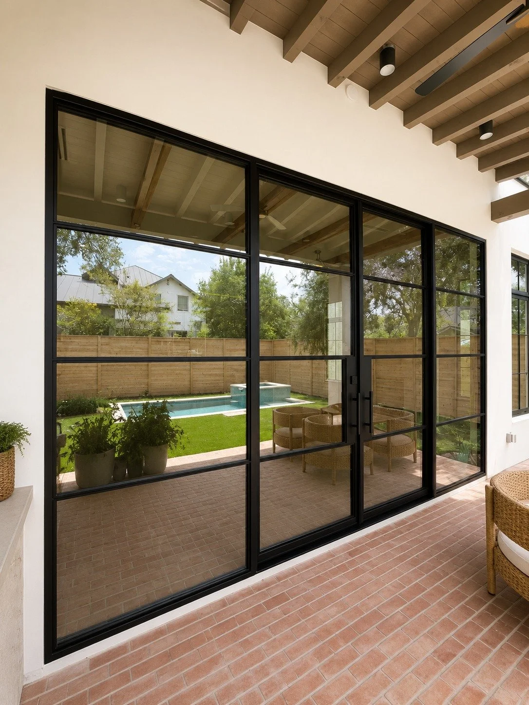 Open up your space with custom iron windows and doors designed to blur the line between indoors and out. ✨

Featuring slim sightlines, expansive glass, and timeless steel-inspired design, these custom units flood the home with natural light while cre