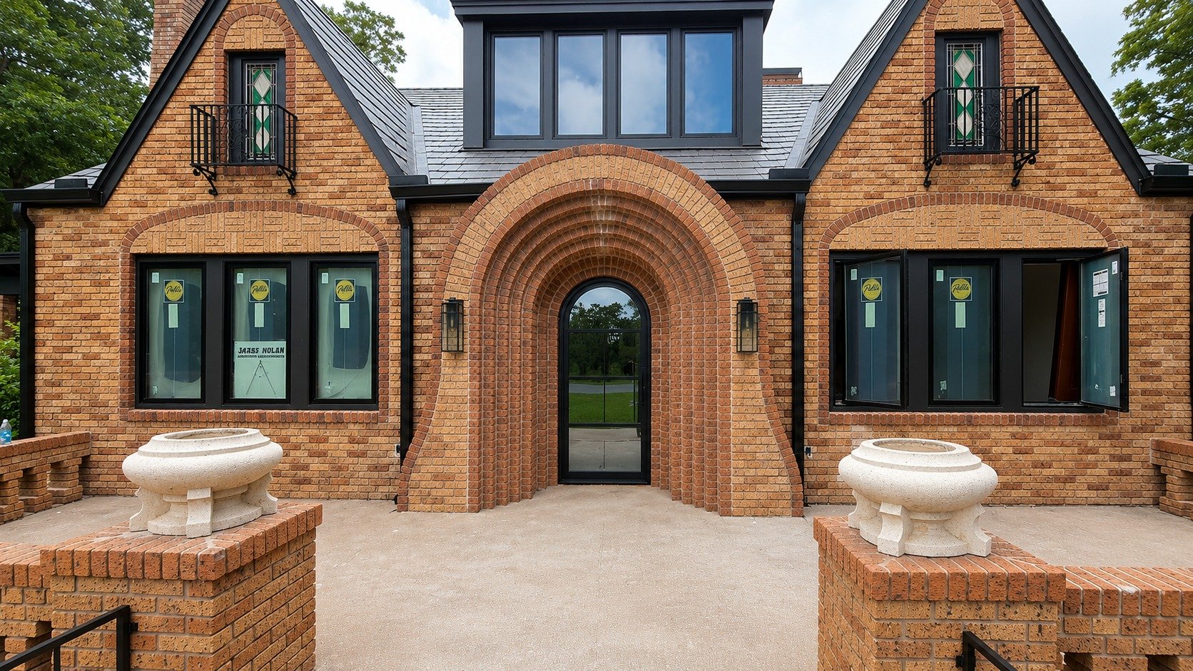 A statement entrance unlike any other.
This custom steel door is framed by a stunning brick archway, creating a perfect balance of craftsmanship, architecture, and timeless design.

#OlympusDoors #CustomSteelDoors #LuxuryHomes #ArchitecturalDesign #S